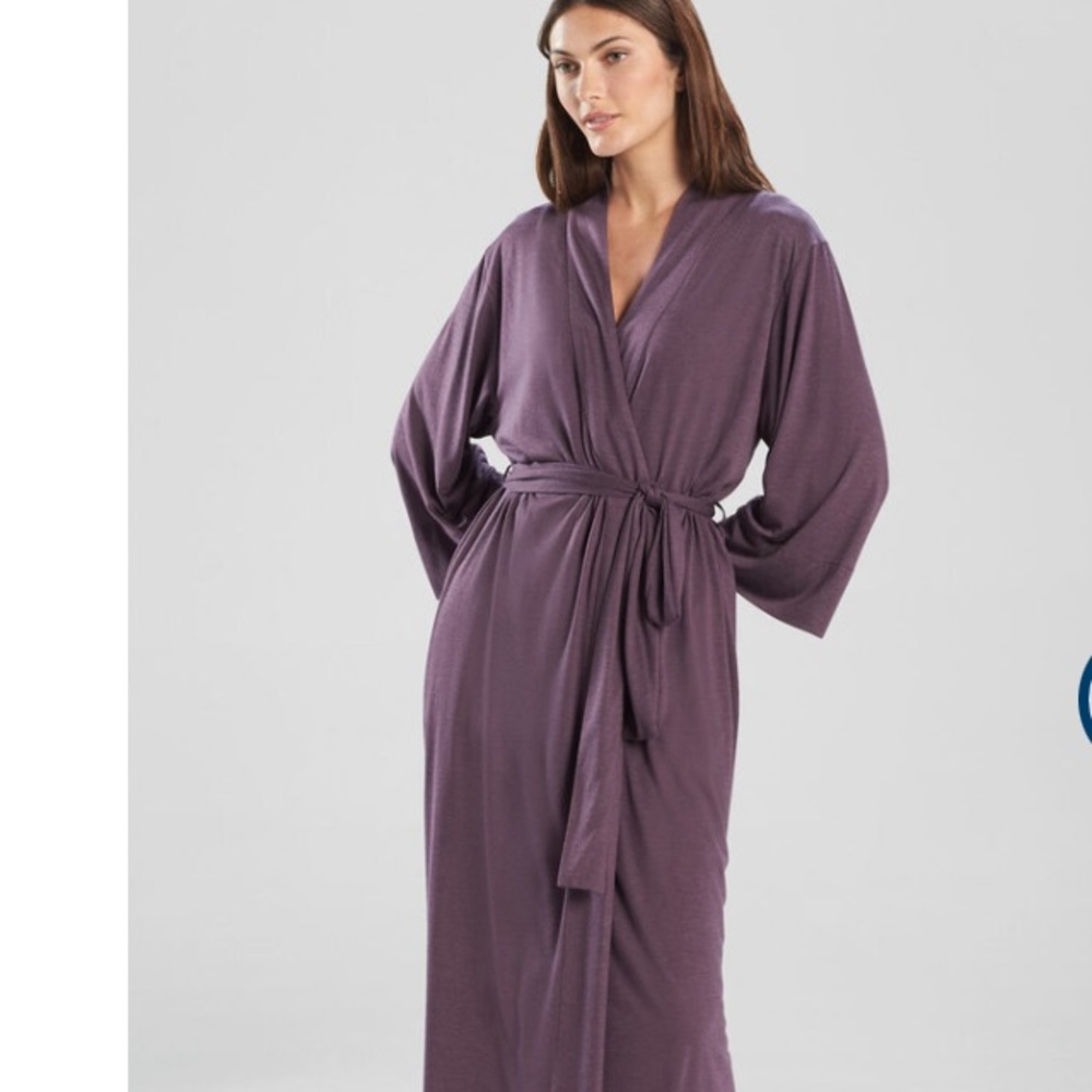 Lightweight purple soft robe NEW